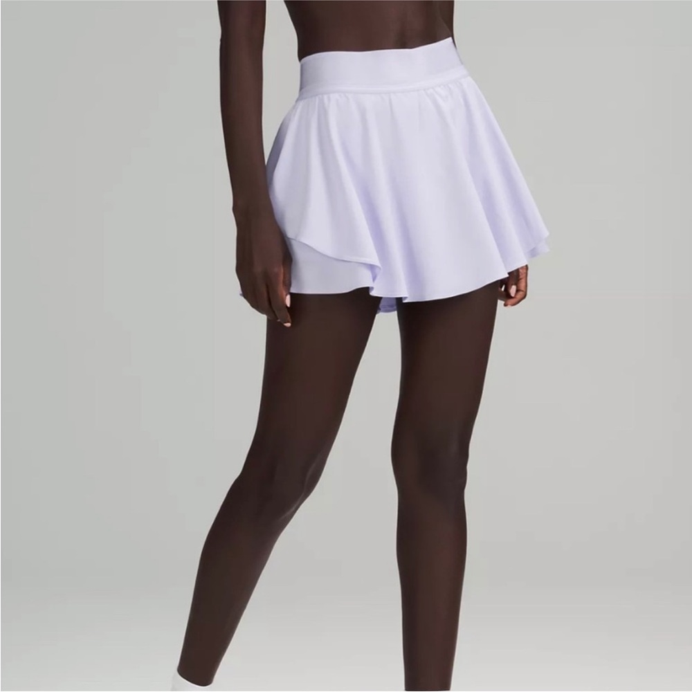 Lululemon Athletica White Mini Skirt